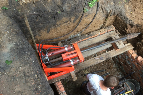 Прокол под дорогой Киев